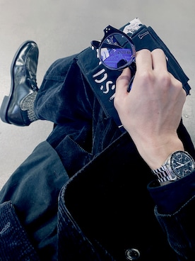 「アイテム（レッグウェア）」を使った、N.jun-tさん（メンズ・175cm）の秋コーディネート