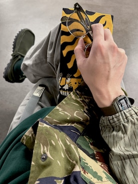 「TIMEX（タイメックス）のアイテム」を使った、N.jun-tさん（メンズ・175cm）の秋コーディネート