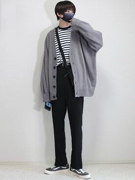 ろむしさん（メンズ・174cm）の春コーディネート