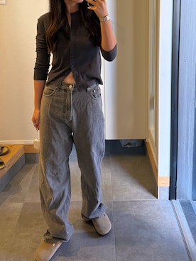 「anuke（アンヌーク）のアイテム」を使った、naaarmさん（レディース・157cm）の秋コーディネート