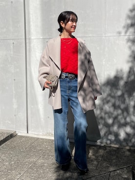 「アイテム（その他アウター）」を使った、DouDou_serikaさん（レディース・167cm・30代）の秋コーディネート