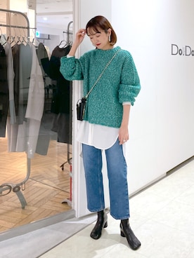 DouDou_serikaさん（レディース・167cm）の冬コーディネート