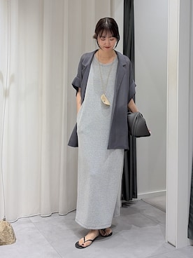 「DouDou（ドゥドゥ）のアイテム（アクセサリー）」を使った、DouDou_serikaさん（レディース・167cm）の夏コーディネート