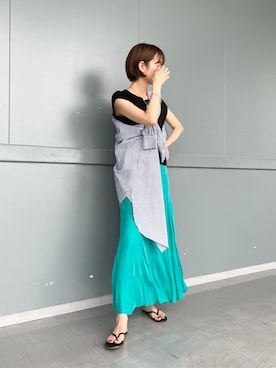 DouDou_serikaさん（レディース・167cm）の夏コーディネート