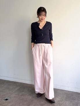 「DouDou（ドゥドゥ）のアイテム」を使った、DouDou_serikaさん（レディース・167cm）の冬コーディネート