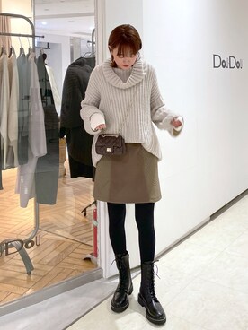 DouDou_serikaさん（レディース・167cm）の冬コーディネート