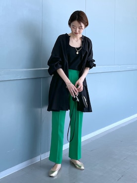 「ティアードブラウス」｜DouDou_serikaさん（レディース・167cm）の春コーディネート