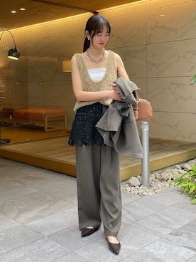 「シャギー」｜DouDou_serikaさん（レディース・167cm）の夏コーディネート
