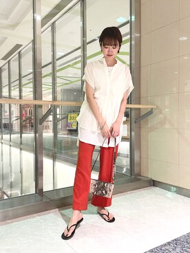 DouDou_serikaさん（レディース・167cm）の夏コーディネート