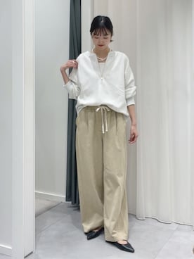 「アイテム（スウェット）」を使った、DouDou_serikaさん（レディース・167cm）の秋コーディネート