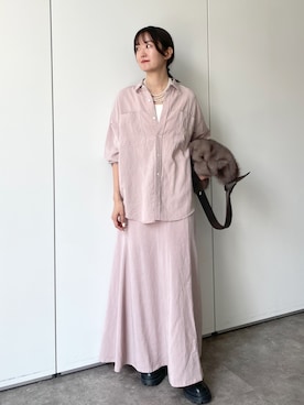 「アイテム（タンクトップ）」を使った、DouDou_serikaさん（レディース・167cm・30代）の夏コーディネート