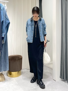 「アイテム（ワンピース/ドレス）」を使った、DouDou_serikaさん（レディース・167cm・30代）の秋コーディネート