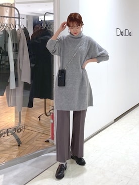 DouDou_serikaさん（レディース・167cm）の冬コーディネート