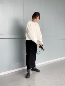 DouDou_serikaさん（レディース・167cm）の冬コーディネート