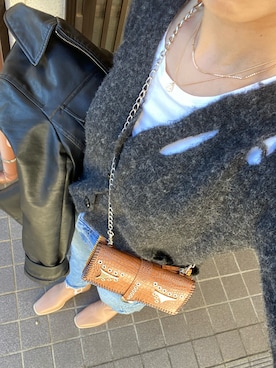 「Levi's（リーバイス）のアイテム（ブルゾン）」を使った、Lunaさん（レディース・155cm）の冬コーディネート