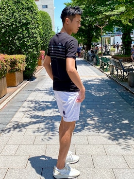 「muta（ムータ）のアイテム（パンツ）」を使った、_tsubasa_yさん（メンズ・181cm）の春コーディネート