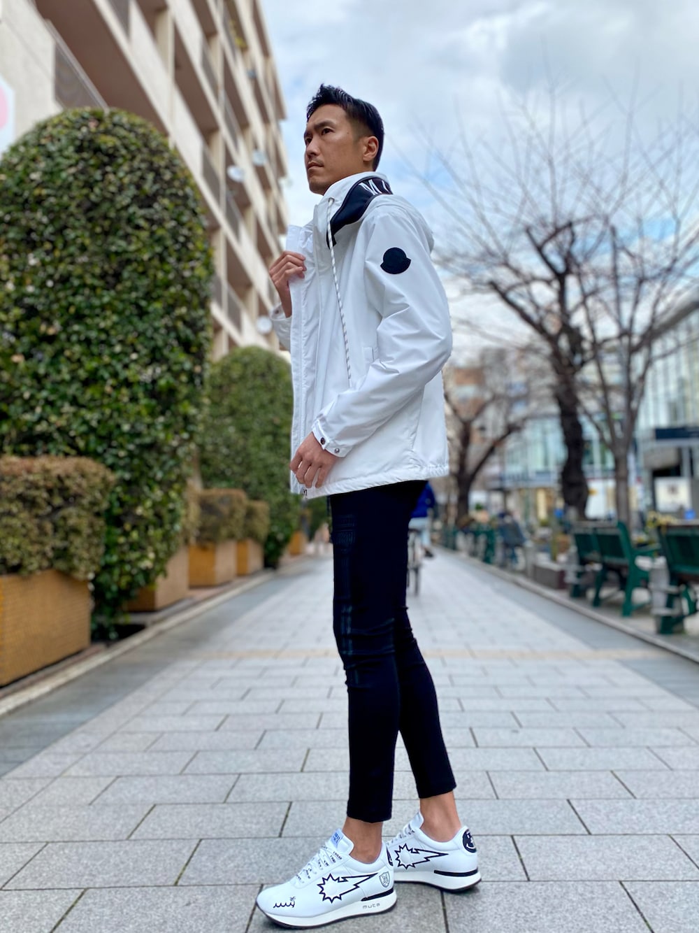 MONCLER (モンクレール) GORE-TEX フード ダブルジップ パーカー