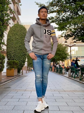 「P.M.D.S.（ピー エム ディー エス）のアイテム（トップス）」を使った、_tsubasa_yさん（メンズ・181cm）の秋コーディネート