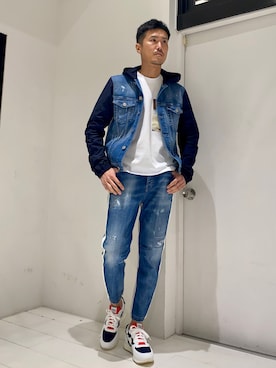 「P.M.D.S.（ピー エム ディー エス）のアイテム（ジャケット/アウター）」を使った、_tsubasa_yさん（メンズ・181cm）の春コーディネート