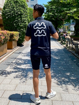 「muta（ムータ）のアイテム（パンツ）」を使った、_tsubasa_yさん（メンズ・181cm）の春コーディネート