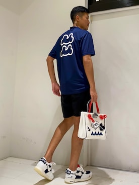 「muta marine（ムータ・マリン）のアイテム」を使った、_tsubasa_yさん（メンズ・181cm）の夏コーディネート