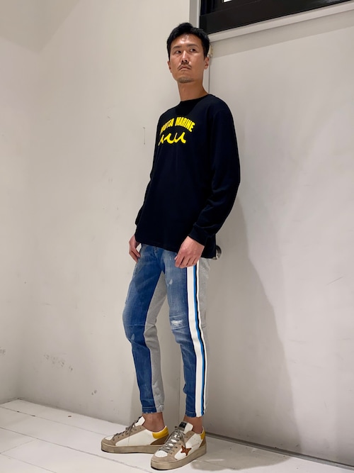 海でも街でも！ muta MARINE ベアスムース Tシャツ [全2色] muta MARINE tシャツ MARINE/ムータ マリン/別注レインボー