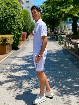 「muta（ムータ）のアイテム（パンツ）」を使った、_tsubasa_yさん（メンズ・181cm）の春コーディネート