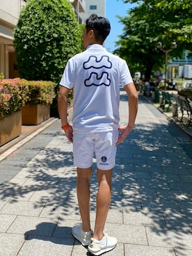 「muta（ムータ）のアイテム（パンツ）」を使った、_tsubasa_yさん（メンズ・181cm）の春コーディネート