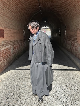 「DRIES VAN NOTEN（ドリスヴァンノッテン）のアイテム」を使った、KOSUKeさん（メンズ・164cm）の冬コーディネート