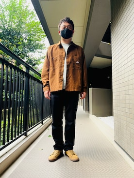 「UNDEFEATED （アンディフィーテッド）のアイテム（Tシャツ/カットソー）」を使った、Mnb Kさん（メンズ・172cm）の秋コーディネート