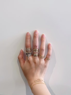 「アイテム（アクセサリー、その他）」を使った、おもちさん（レディース・165cm）の冬コーディネート