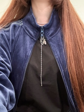 「アイテム（リング）」を使った、おもちさん（レディース・165cm）の秋コーディネート