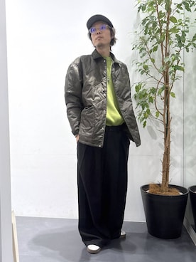 「アイテム（ブルゾン）」を使った、ETTYTY335さん（メンズ・172cm・30代）の冬コーディネート