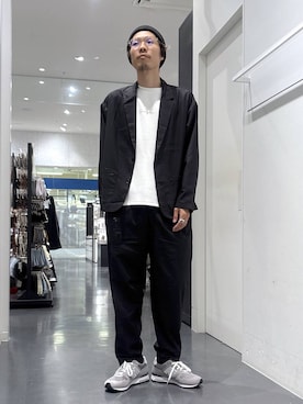 「アイテム（テーラードジャケット）」を使った、ETTYTY335さん（メンズ・172cm・30代）の秋コーディネート