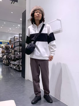 「アイテム（帽子）」を使った、ETTYTY335さん（メンズ・172cm・30代）の秋コーディネート