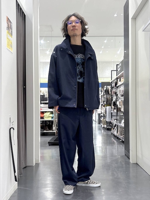 セール】＜セットアップ可＞ツイルスタンドブルゾン / 638227
