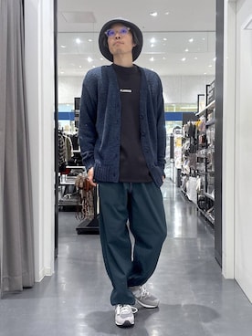 「アイテム（ルームウェア/パジャマ）」を使った、ETTYTY335さん（メンズ・172cm）の冬コーディネート