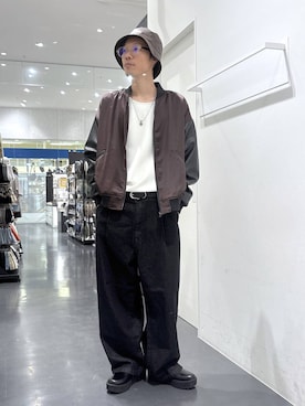 「アイテム（ドレスシューズ）」を使った、ETTYTY335さん（メンズ・172cm・30代）の秋コーディネート