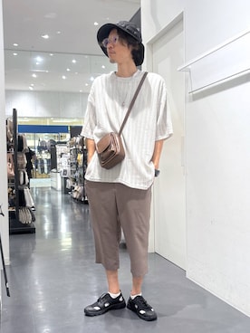 「アイテム（サンダル）」を使った、ETTYTY335さん（メンズ・172cm・30代）の夏コーディネート