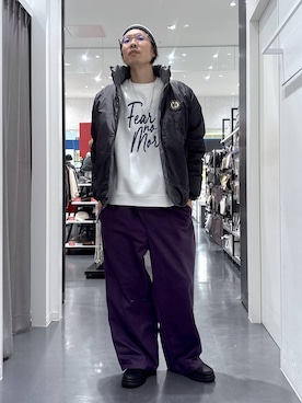 ETTYTY335さん（メンズ・172cm）の冬コーディネート