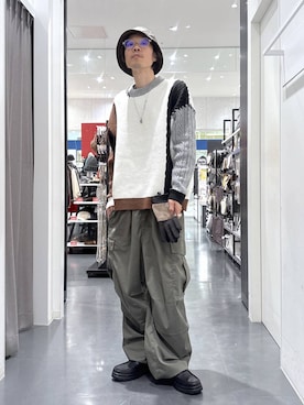 ETTYTY335さん（メンズ・172cm）の冬コーディネート