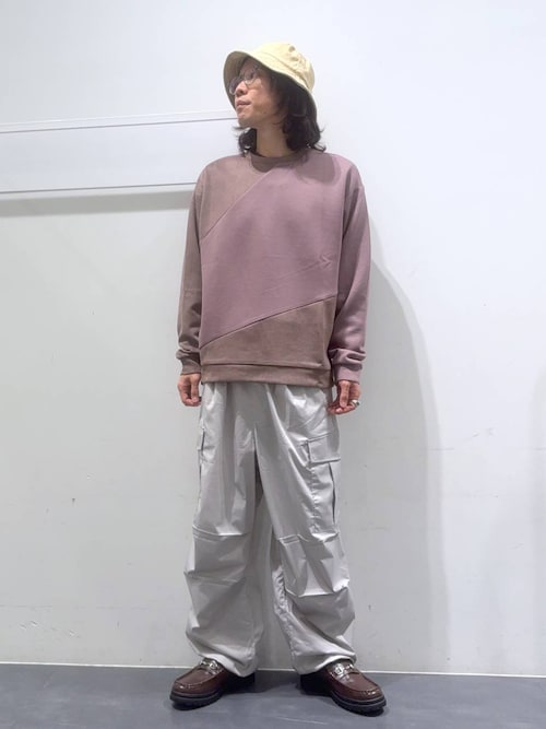 切替スエードプルオーバー / 140624