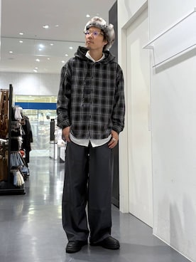「アイテム（ローファー）」を使った、ETTYTY335さん（メンズ・172cm・30代）の秋コーディネート