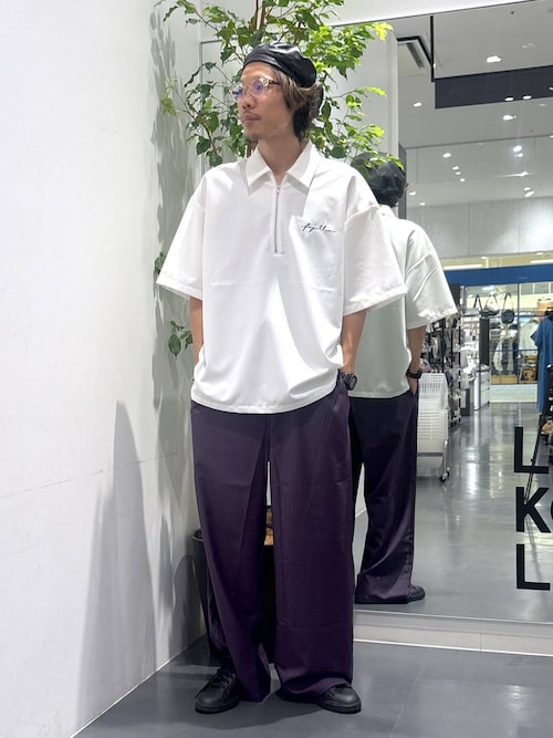 ハーフZIPシャツ / 498931