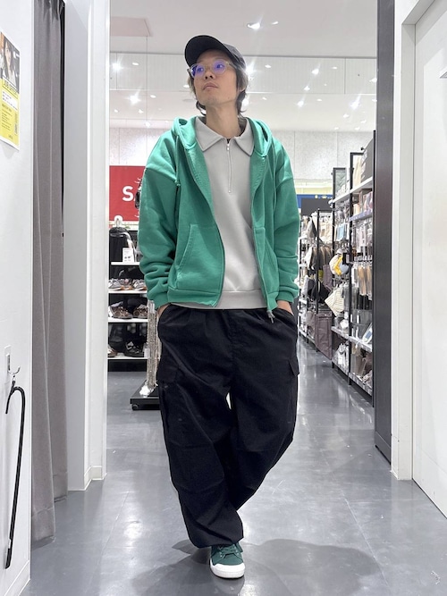 セール】【セットアップ可】マットスエードダンボールハーフZIP