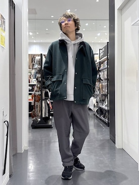 「アイテム（ブルゾン）」を使った、ETTYTY335さん（メンズ・172cm・30代）の秋コーディネート