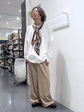 「アイテム（ドレスシューズ）」を使った、ETTYTY335さん（メンズ・172cm・30代）の夏コーディネート