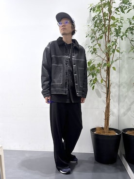 「アイテム（シャツ/ブラウス）」を使った、ETTYTY335さん（メンズ・172cm・30代）の冬コーディネート