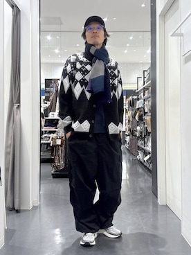 「アイテム（スウェット）」を使った、ETTYTY335さん（メンズ・172cm・30代）の冬コーディネート