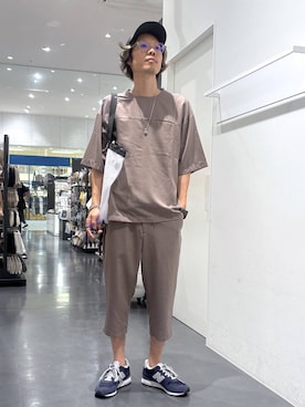 「アイテム（バッグ）」を使った、ETTYTY335さん（メンズ・172cm・30代）の夏コーディネート
